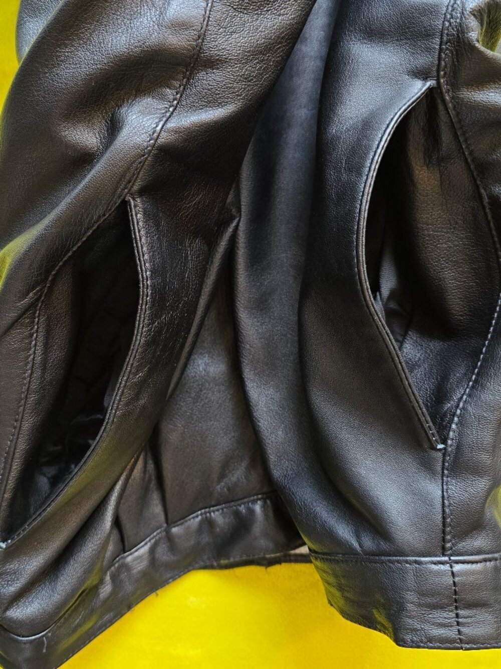 Bagatelle leather pants black womans size 14 - Picture 7 of 10